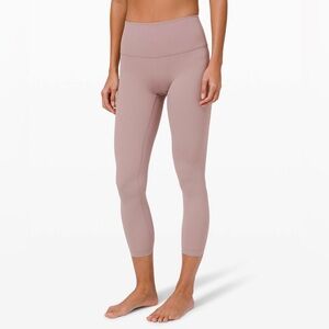 Lululemon Wunder Under High-Rise Tight 25” Luxtreme Violet Verbena Size 8